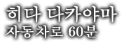 히다 다카야마 자동차로 60분